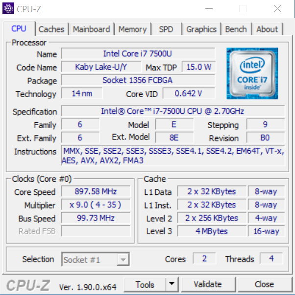CPU-Z CPUID
